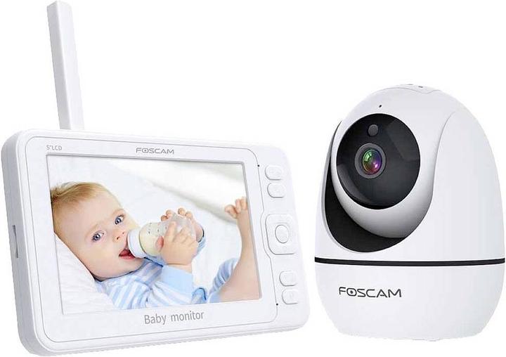 Foscam BM1 2 MP kabelloser Video Baby Monitor (Babyphone mit Kamera, 300 m)