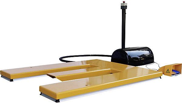 Produktbild eurokraft basic Flachform-Hubtisch