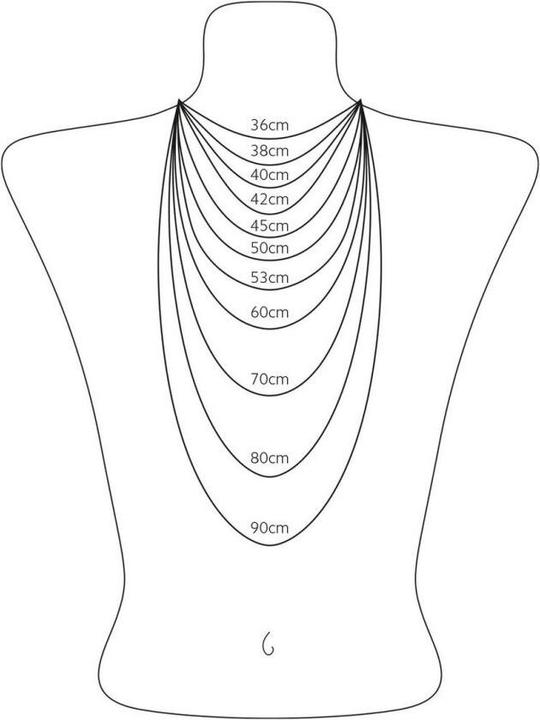 Produktbild Thomas Sabo Singapurkette lang (750 Gelbgold Vergoldung, 925 Sterling Silber, 40 - 45 cm)