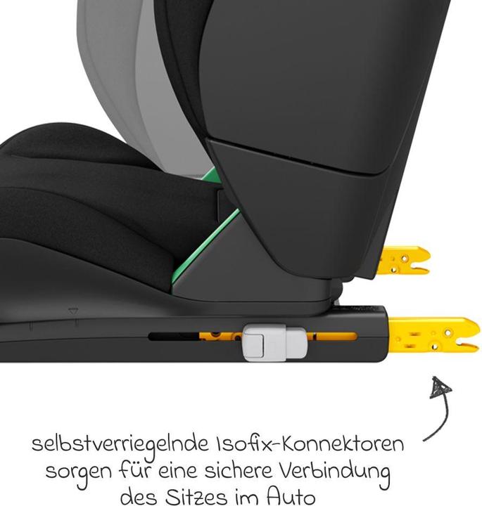 Produktbild Maxi-Cosi Mc Rodifix S I Size Tonal Black (Kindersitz, ECE R129/i-Size Norm)
