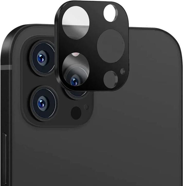 Produktbild Techsuit - Full Camera Glass - iPhone 14 Pro / iPhone 14 Pro Max - Black (Apple iPhone 14 Pro, Apple iPhone 14 Pro Max)