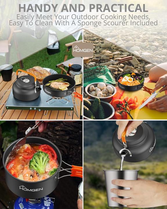 Produktbild Homgen Camping-Kochset
