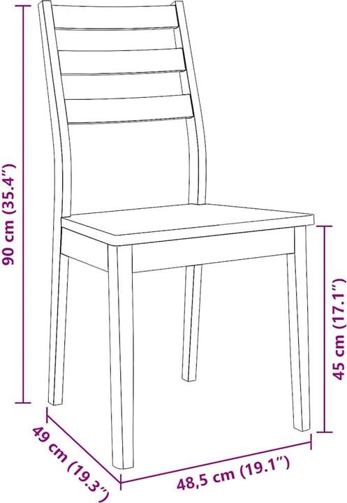Image du produit vidaXL Esszimmerstuhl