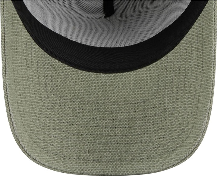 Actual product image New Era A-Frame Trucker Canvas Cap - Houston Astros olive (One size)