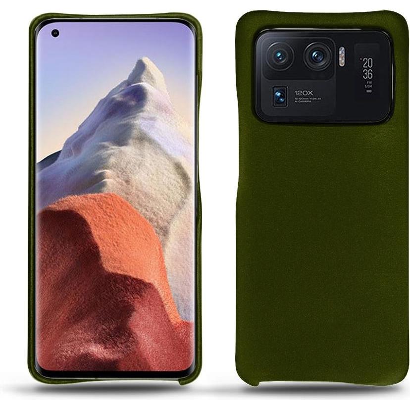 Noreve Lederschutzhülle (Xiaomi Mi 11 Ultra), Smartphone Hülle, Grün
