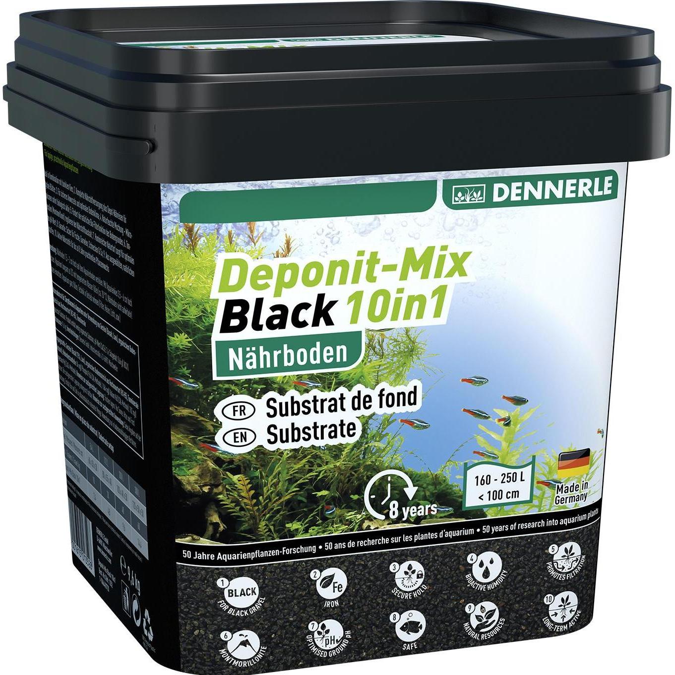 Dennerle DeponitMix Black 10in1 (Aquarium Pflanzenpflege), Aquarium Pflege