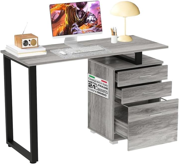 Produktbild Bakaji Scrivania con Cassetto (120 x 60 x 75 cm)