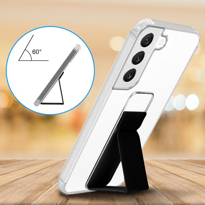 Actual product image Cadorabo Case for Samsung Galaxy S22 PLUS in TPU with holder LM167 Style (Samsung Galaxy S22+)