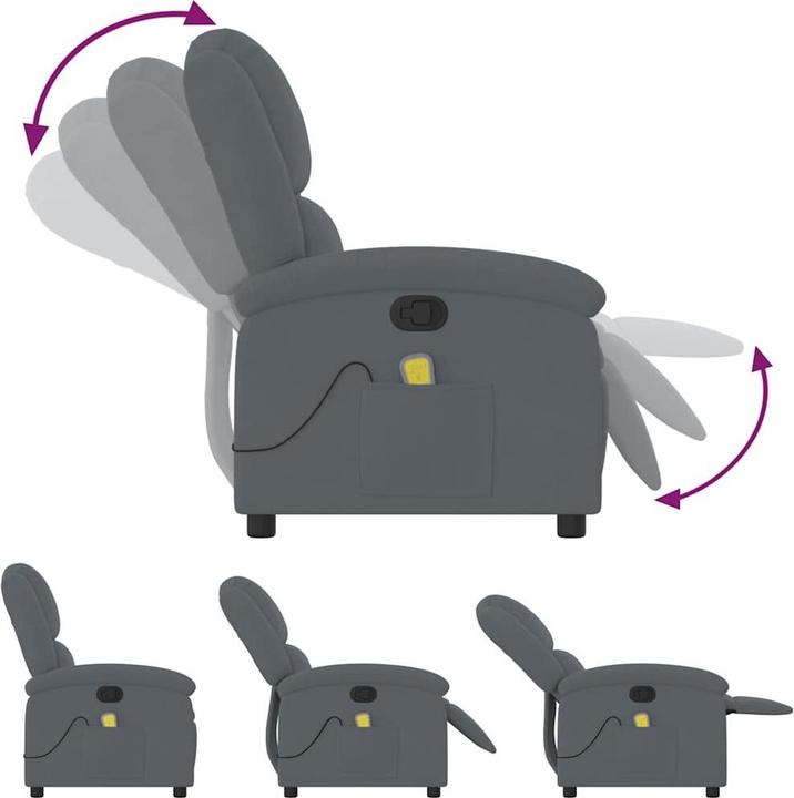 Actual product image VidaXL Massage-Relaxsessel