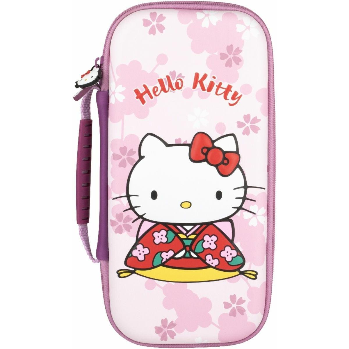 Konix Multicolore/Rosa Borsa Da Trasporto Hello Kitty Pro - 3D (Switch, Switch Oled), Altri Accessori Gaming,