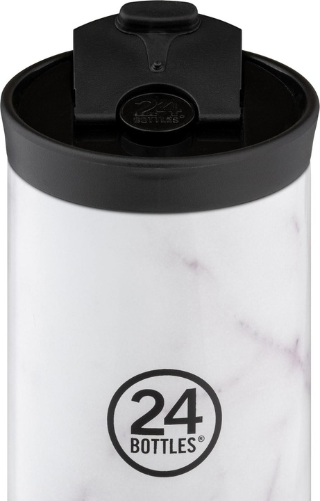 Actual product image 24 Bottles Thermo mug Travel Tumbler 0.35 l Carrara 0.35 l, white