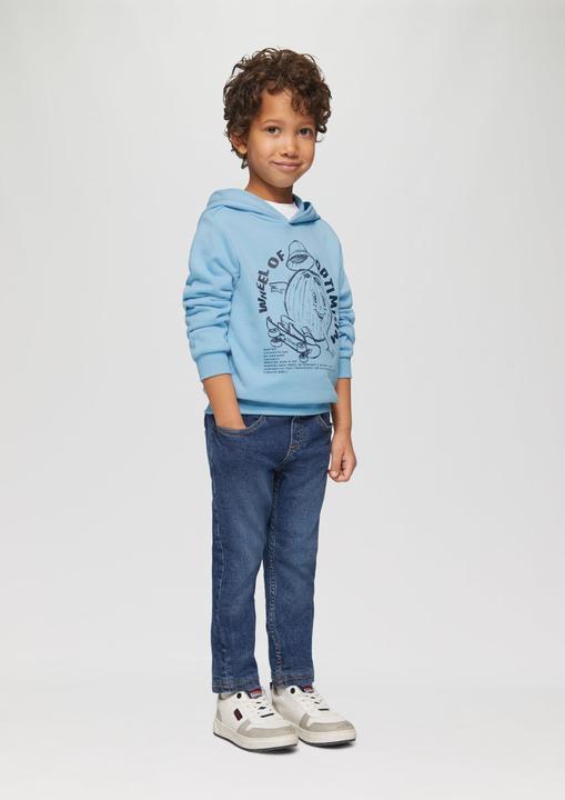Actual product image s.Oliver Sweatshirt Oversized Hoodie mit Frontprint (140)