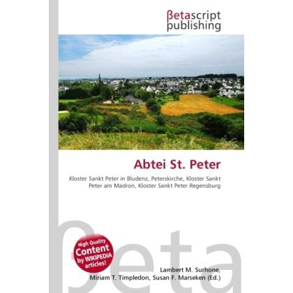 Abtei St. Peter, Sachbücher
