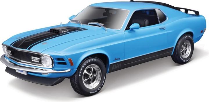Produktbild Maisto Ford Mustang Mach 1 1970 1/18 blau