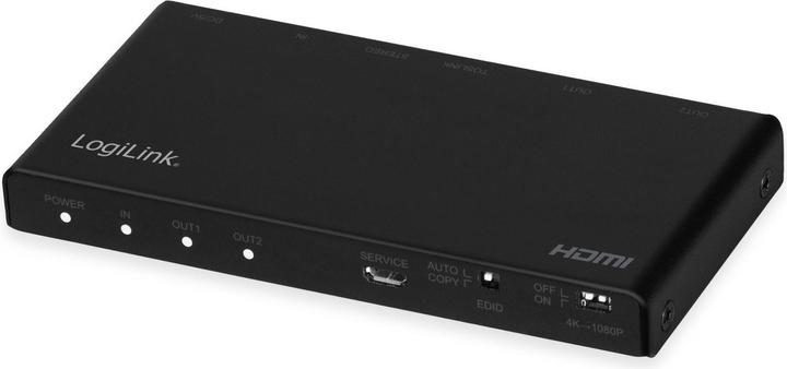 Produktbild LogiLink HD0034 HDMI Matrix Switch 4x2 3D
