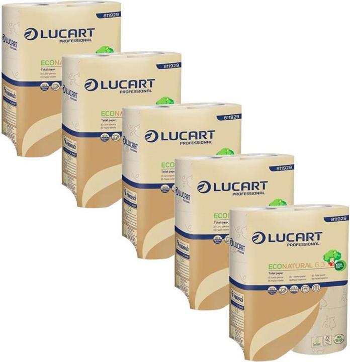 Actual product image Lucart Toilet Paper Eco Natural (30 pcs.)