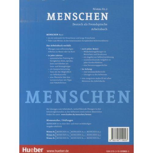 Thumbnail - Menschen A2/2. Arbeitsbuch mit Audio-CD, Schulbücher von Angela Pude