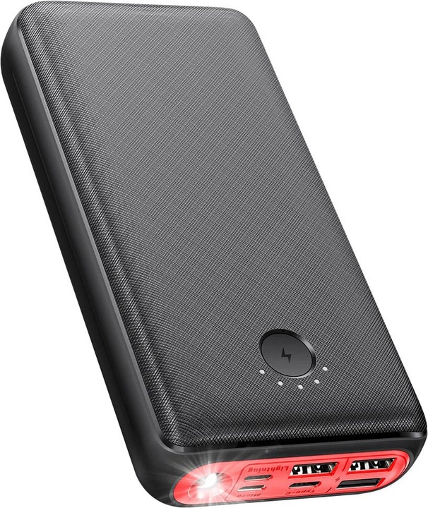 Jiga Powerbank 30000mAh, Black (30000 mAh, 10.50 W, 111 Wh)