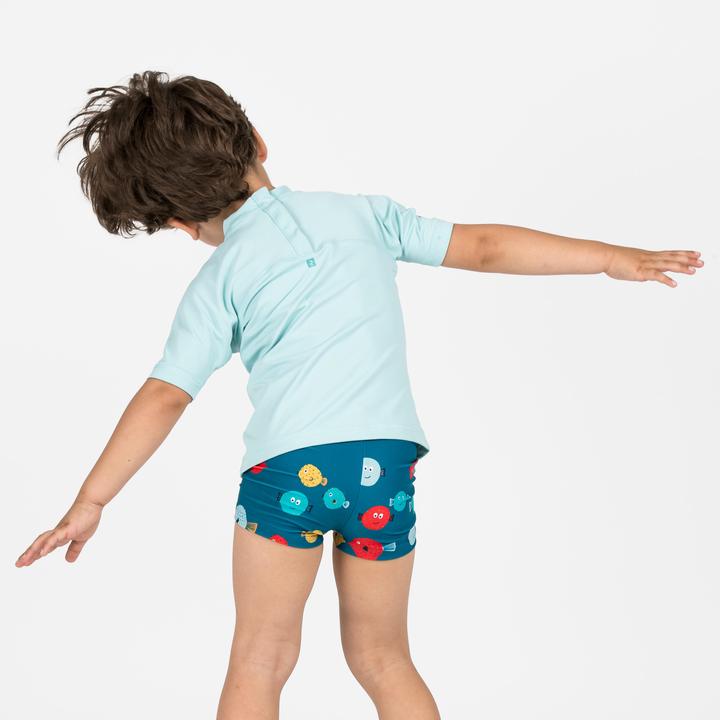 Produktbild Nabaiji Badehose Boxer Baby/Kinder - Titou Plouf dunkelblau (74, 75 C)