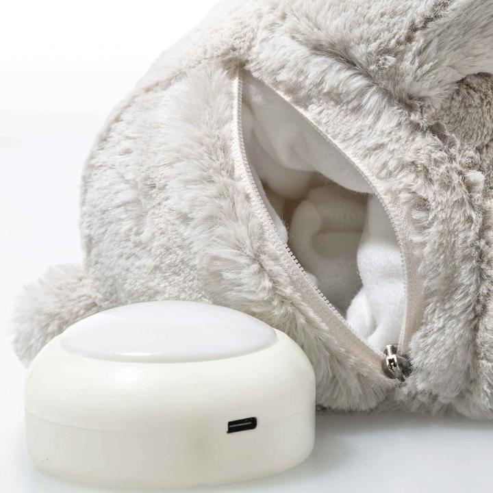 Actual product image Steiff Light at Night Hoppie Hase (28 cm)