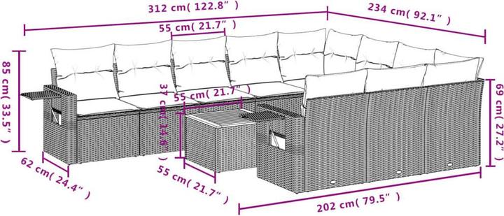 Produktbild vidaXL Eden