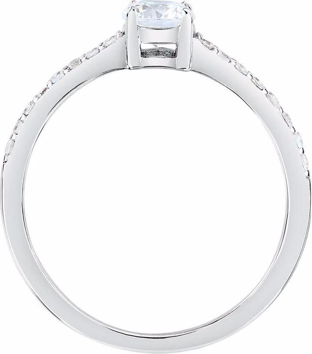 Image du produit Morellato Tesori Argent Recyclé Bague Étincelante SAIW1790 - Circuit : 56mm (56, Argent 925)