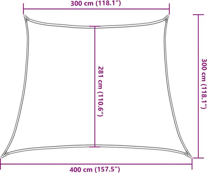 Image du produit vidaXL Dessa (3/4 x 3 m)