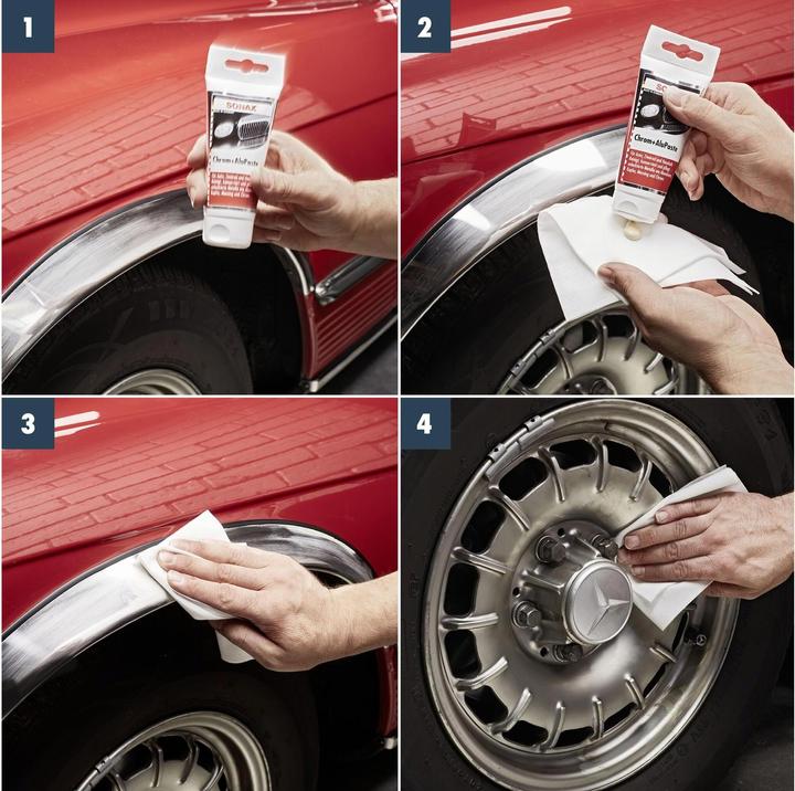 Image du produit Sonax Pâte pour chrome et aluminium (75 ml)