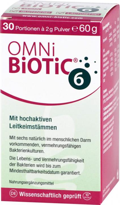 Produktbild Omni Biotic 6 Pulver (1 Stück, Pulver, 191 g)