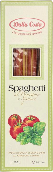 Image du produit Dalla Costa Spaghetti Tricolore (535 g)