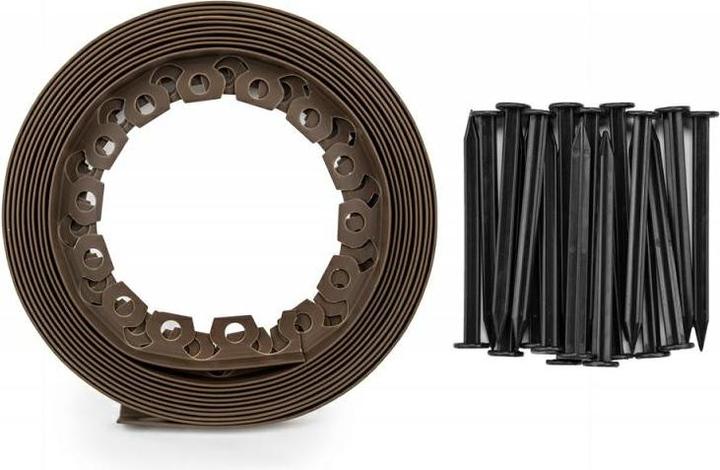 Image du produit Bradas Zestaw Obrzeży Trawnikowych 40mm Easy Border Brązowe