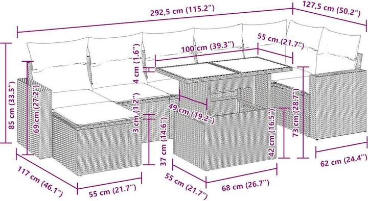 Produktbild vidaXL Ellianna