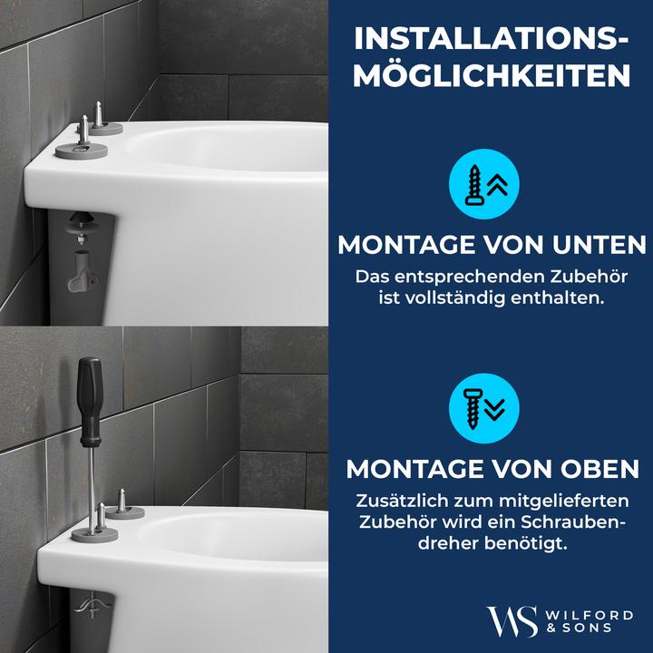 Produktbild Wilford & Sons Toilettensitz mit Soft-Close-Mechanismus (Rectangular Shape)