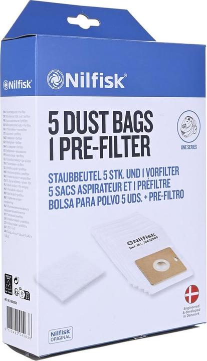 Produktbild Nilfisk Staubsaugerbeutel GM 60 5 St.