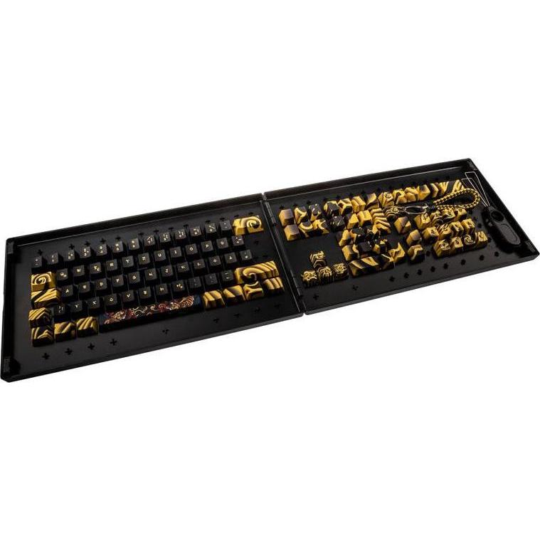 Thumbnail - Traitors Tiger Sketch, Keycaps, Schwarz