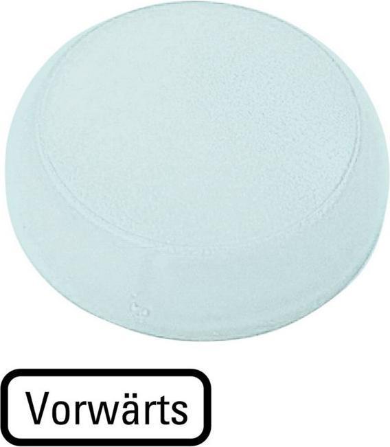Actual product image Eaton Lens, indicator light white, flat, 218408