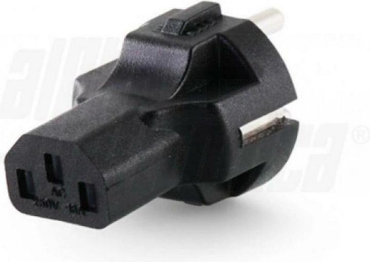 Produktbild Alpha Elettronica Adapterstecker C13 - Schuko, gerade (C13)