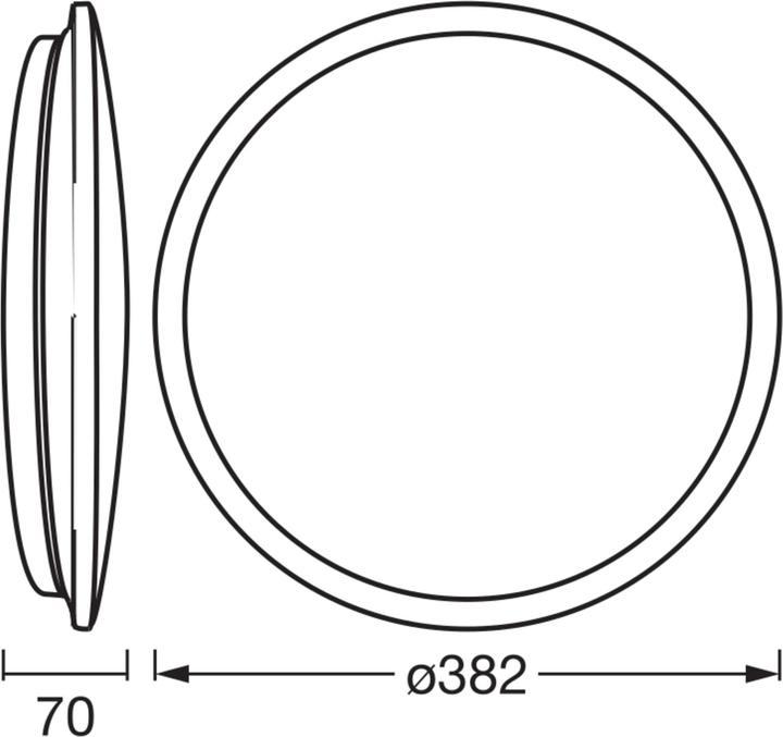 Produktbild Osram Essential Orbis Sensor 380mm 24W 830 White (1800 lm)