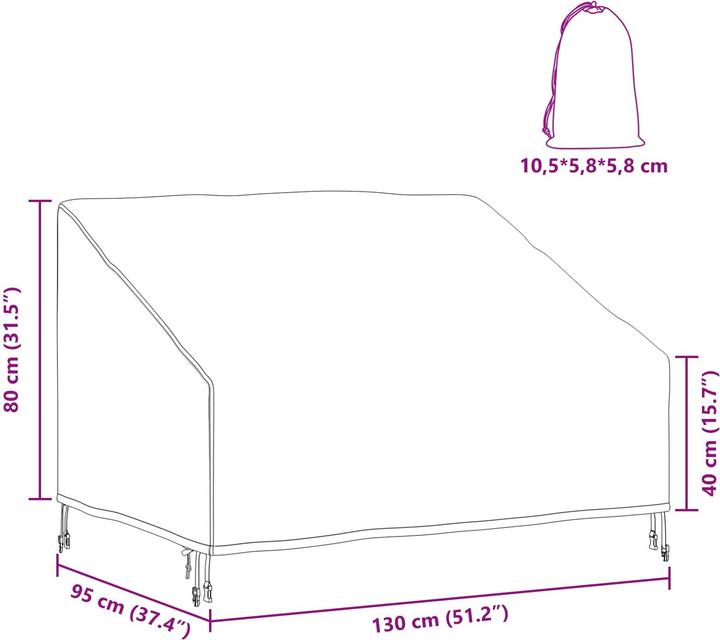 Image du produit vidaXL Gartenabdeckung