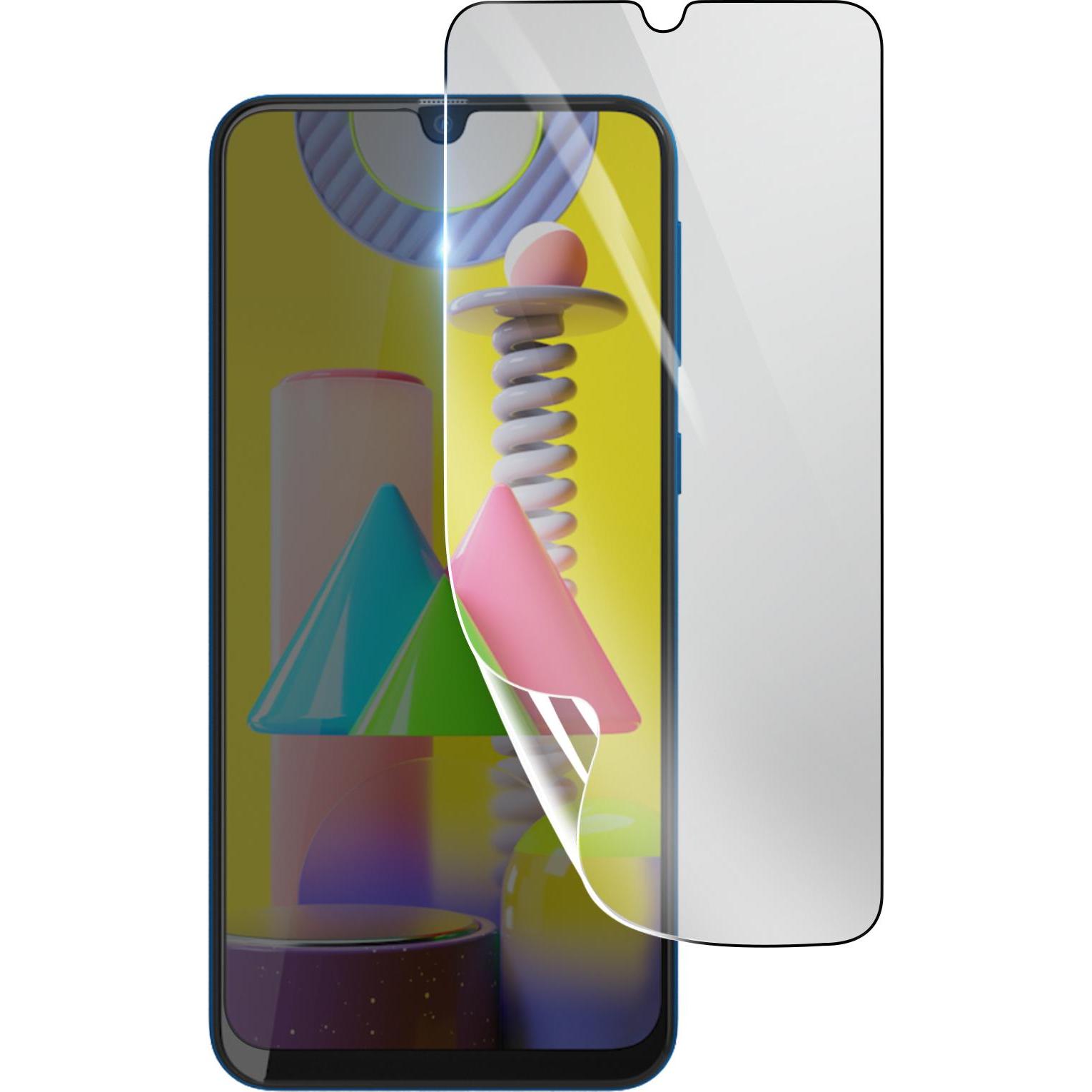 3MK Hydrogel Bildschirmfolie für Samsung Galaxy M31 (1 Stück, Samsung Galaxy M31), Smartphone Schutzfolie, Transparent