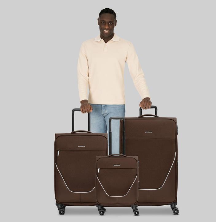 Actual product image Stratic taska 4-Rollen Kofferset 3tlg. mit Dehnfalte (233 l)