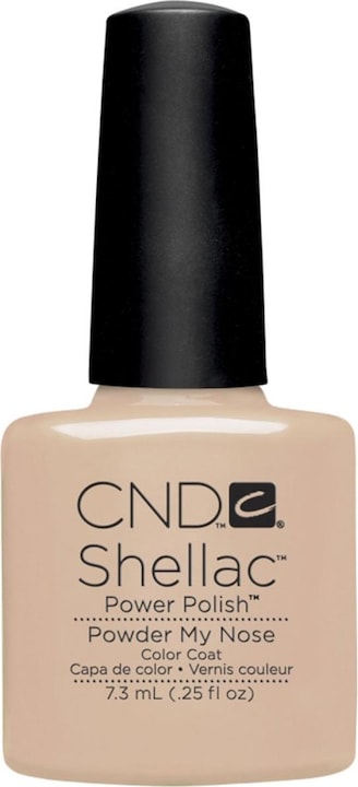 Immagine prodotto CND Shellac - Colour Coat Powder My Nose (Nude, Vernice UV gel)