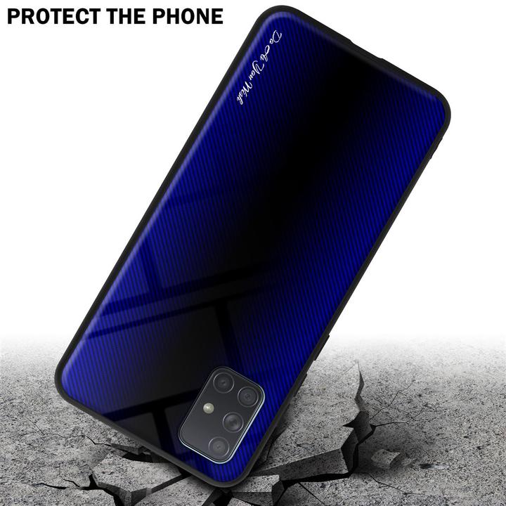 Immagine prodotto Cadorabo Copertura di vetro a strisce in TPU (Samsung Galaxy A71)