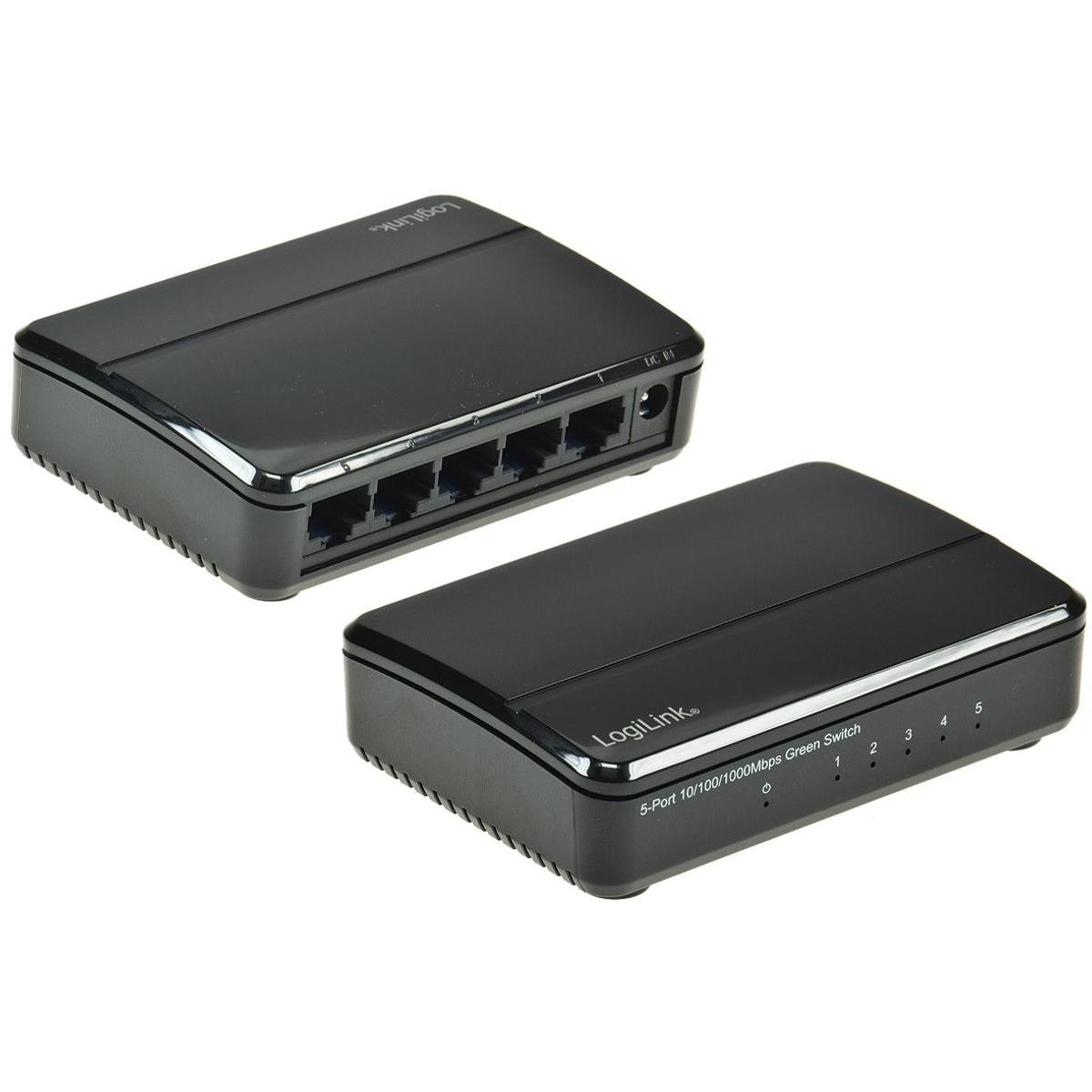 Chilitec SG50 (5 Ports), Netzwerk Switch, Weiss