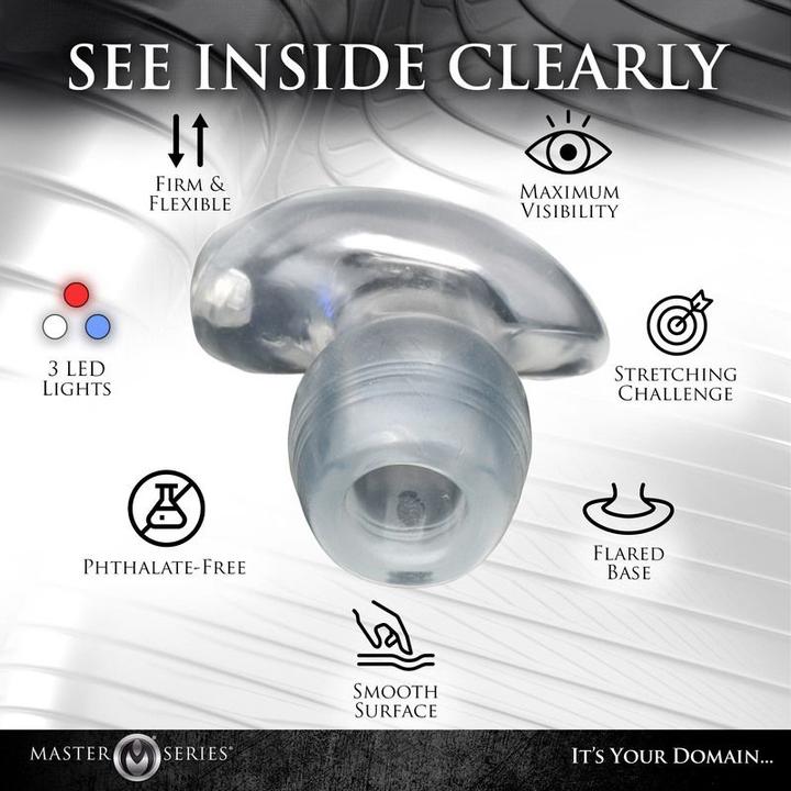 Immagine prodotto Master Series Light Tunnel - Dilatatore anale luminoso - L