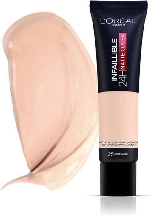 Image du produit L'Oréal Paris Infallible 24H Matte Cover (25 Rose Ivoire)