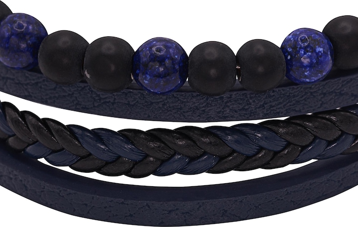 Actual product image Heideman Max black colours (23 cm, 100% leather)