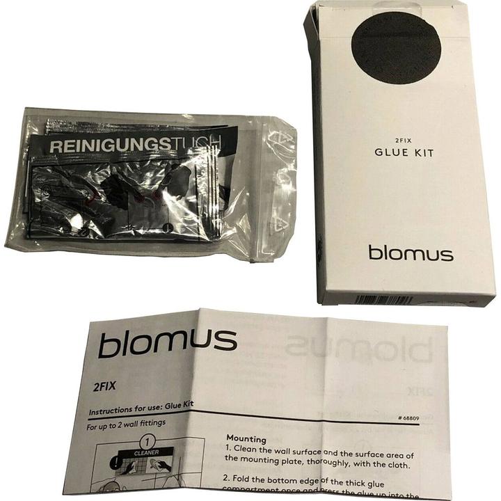 Actual product image Blomus 2Fix adhesive mounting set