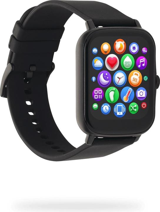 Actual product image Nordval SW103B Black powerful and versatile smartwatch