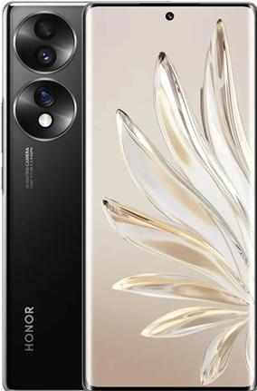 Productafbeelding Honor 70 (128 GB, Middernachtelijk zwart, 6.67", Dubbele SIM, 5G)